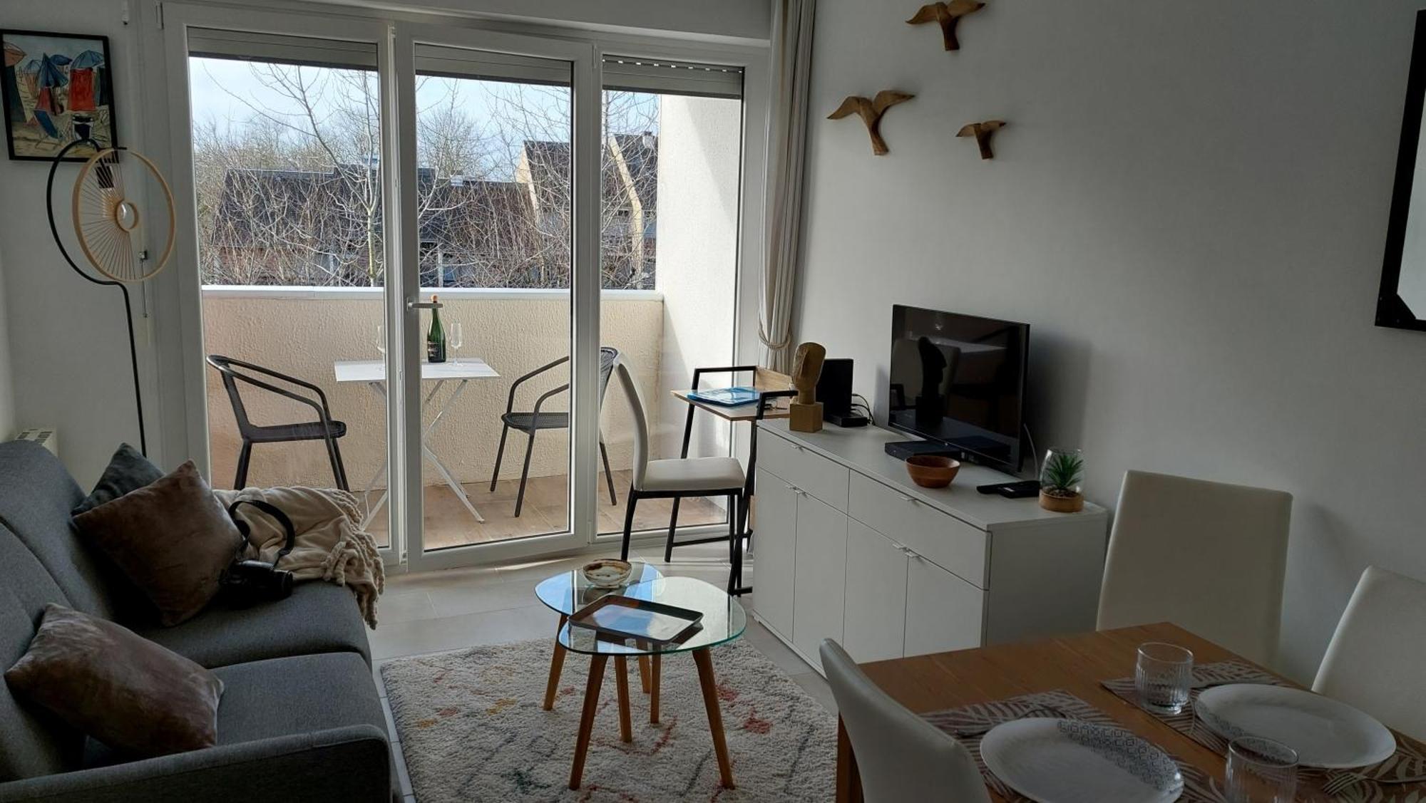 Ferienwohnung Les 3 Mouettes A Cabourg - Cote Normande Exterior foto